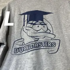 【ギルダン】海外古着　メンズ半袖tシャツ　グレー　L
