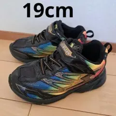 SUPERSTAR スニーカー 19cm ブラック/マルチカラー