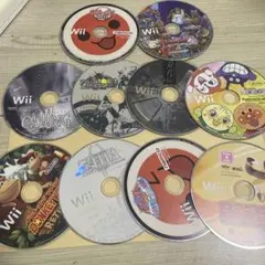 ジャンク品　wii 20本セット　コーリング　アンパンマン　フラジール