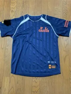 PL学園 Tシャツ ユニホーム 高校野球 甲子園 高校 メッシュ素材 ブルー 青 PL学園 Tシャツ ユニホーム 高校野球 甲子園 高校 メッシュ素材