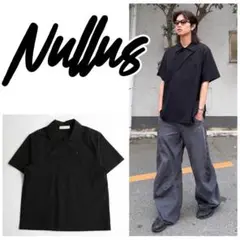 【深水光太着用】 NULLUS Seersucker Polo ポロシャツ