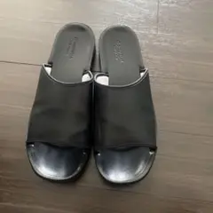 MOONSTAR ブラック コンフォートサンダル