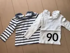 Baby GAP 襟付きトップス　90 2枚セット