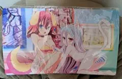 ノーゲーム・ノーライフ　A3マルチデスクマット　白＆ステフ　オンラインくじ