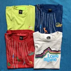 アウトドア Tシャツ 4枚