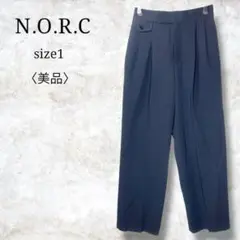 美品✨【ノーク】スラックス　無地　クロスプラス 人気　1