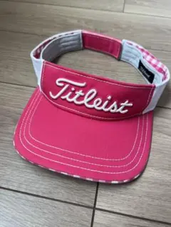 Titleist ピンク バイザー