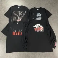 4点セット lynch. 葉月 Hazuki 半袖 ツアーT バンT 黒 XL