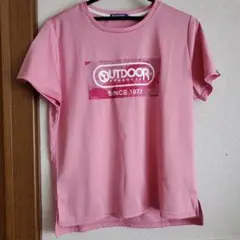 OUTDOOR PRODUCTS ピンクTシャツ
