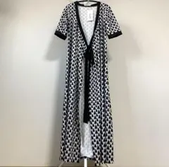 新品 LIDUOYA 総柄 カーディガン