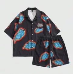 シャツ　カラーシャツ　オープンカラーシャツ huf supreme