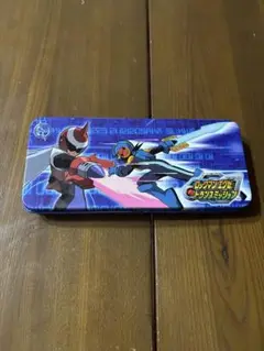 非売品　ロックマンエグゼ トランスミッション 筆箱 缶ケース
