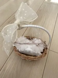 リングピロー かご リングガール ウェディング