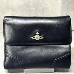 【定番人気】Vivienne Westwood 折り財布 オーブ がま口 総柄