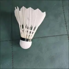 ホワイト プラスチック シャトルコック