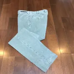 BEAMS F PT01 コーデュロイパンツ 48 オリーブ ルーマニア製