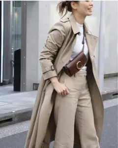 ドゥーズィエムクラス トレンチ コート ベージュ