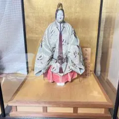 Amazon | 日展作家 北岡秀雄作 北秀窯 伝之雛 茜 立雛 雛人形 共