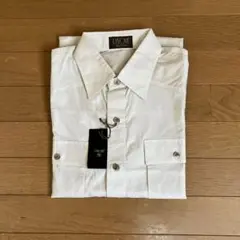 新品未使用　CHOYA DAVONE 半袖シャツ ベージュ　サイズＬ