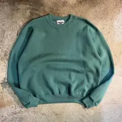 USA製 古着 90s Lee 無地スウェット 短丈 vintage シティ