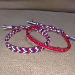ミサンガ　ハンドメイド　２本セット35