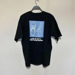 美品！Reebok ロゴプリントTシャツ　しまむら　スニーカープリント