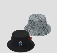 やさしい王様｜リバーシブルバケットハット　グラニフ　ガッシュ