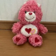 ケアベア ぬいぐるみ ピンク ハート