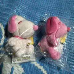 【タイムセール♡】スヌーピー SNOOPY マスコット ぬいぐるみ ピンク