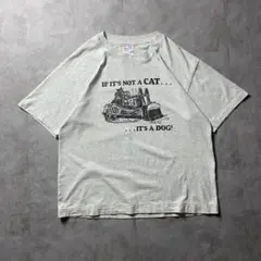 【入手困難】90s USA製 キャタピラー パロディ Tシャツ ジョーク XL