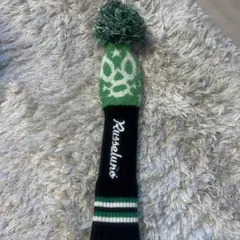 美品　Russeluno ゴルフヘッドカバー ポンポン付き　ラッセルノ