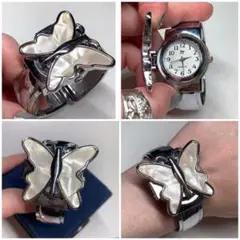 アンチーク ヴィンテージ レア バタフライ 時計中古品