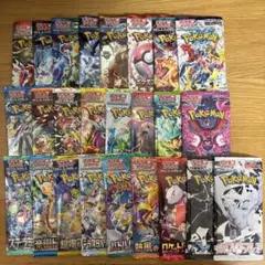 ポケモンカードゲーム　引退品　スカーレット　バイオレット　未開封　パック