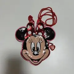 ミニー スパンコール パスケース ディズニー