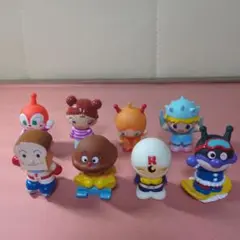 あつまれアンパンマン　パート19（2004）　8個セット　指人形　【当時物】
