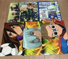 イナズマイレブン　下敷き・ビックカードコレクション　セット