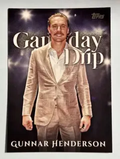 Gunnar Henderson Gameday Dripカード