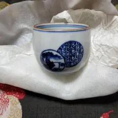 京都清水焼　万歴草魚文ぐい呑　平安春晃作　未使用品 Amazon.co.jp: 京都清水焼 万歴草魚文ぐい呑 平安春晃作