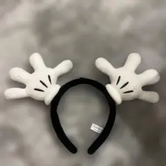 ミッキー手型カチューシャ