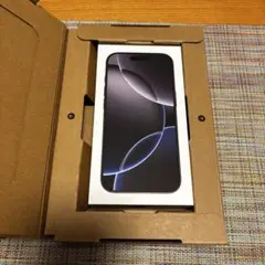 新品未開封　iPhone16Pro 126GB ブラックチタニウム 即日発送可