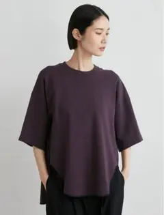 【新品未使用】MIESROHE サテン切り替えカットソー
