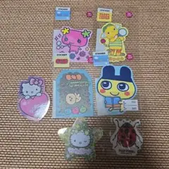 ステッカー　まとめ売り　キャラクター　たまごっち　キティ　チェゴシム