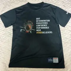 Spalding グラフィックプリントTシャツ ブラック　M