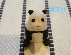 木製動物　パンダ　ぽれぽれ動物　ポレポレ置物　T- Lab　ティーラボ動物