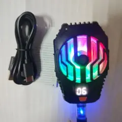 RGB USBファン デジタルディスプレイ付き