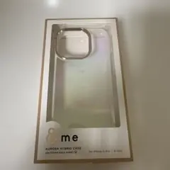 &me オーロラハイブリッドケース for iPhone 15 Pro