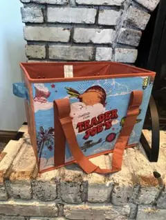 Trader Joe's トレジョ 箱型トートバッグ