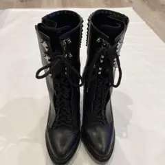 美品!セルジオロッシ スタッズブーツ37.5