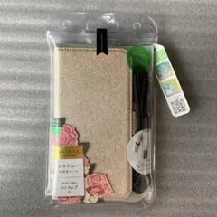 エアージェイ iPhone 14 Plus 手帳型 ケース シャイニー ゴールド