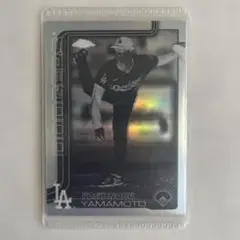 山本由伸 2025 TOPPS CHROME NEGATIVE